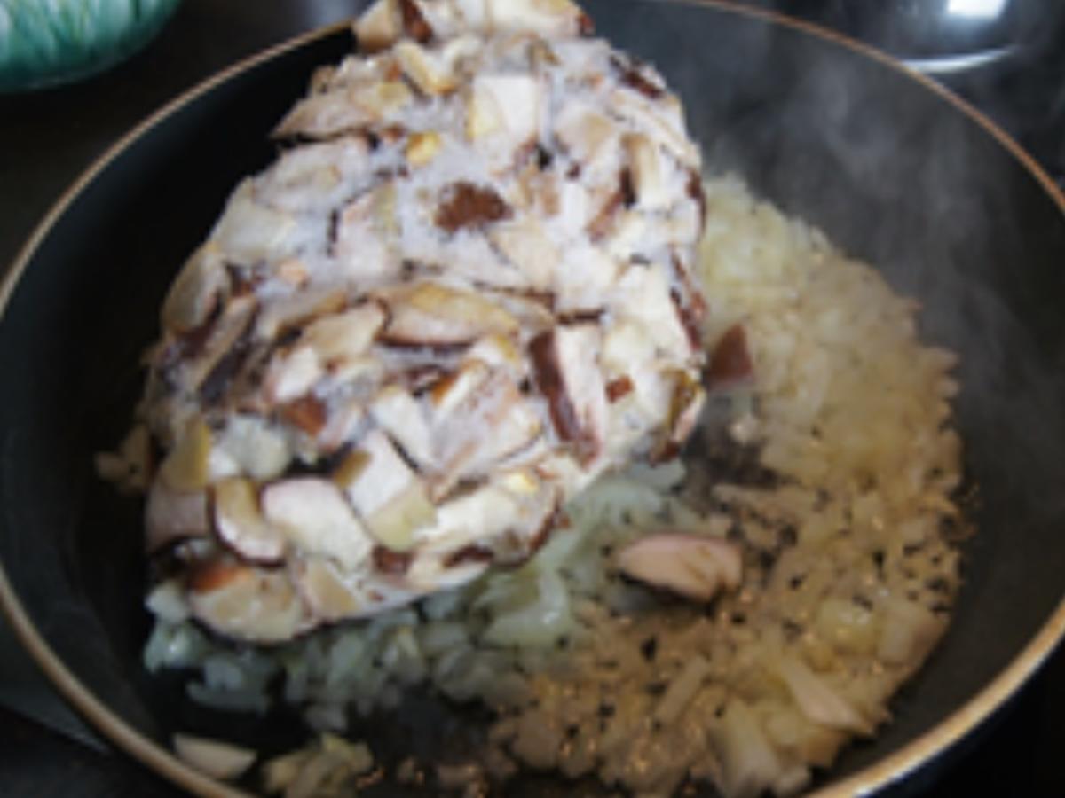Steinpilzpfanne mit pikanten Möhren-Kartoffel-Stampf - Rezept - Bild Nr. 6