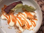 Deconstructed Sanddorn- Cheesecake mit Baconchip - Rezept - Bild Nr. 2