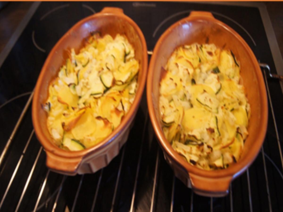 Auflauf mit Zucchini und Kartoffeln - Rezept - Bild Nr. 9