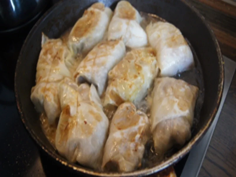 Rezept: Kohlrollen mit Rahmsauce und Drillingen Bild Nr. 14 Kohlrollen mit Rahmsauce und Drillingen - Rezept - Bild Nr. 14