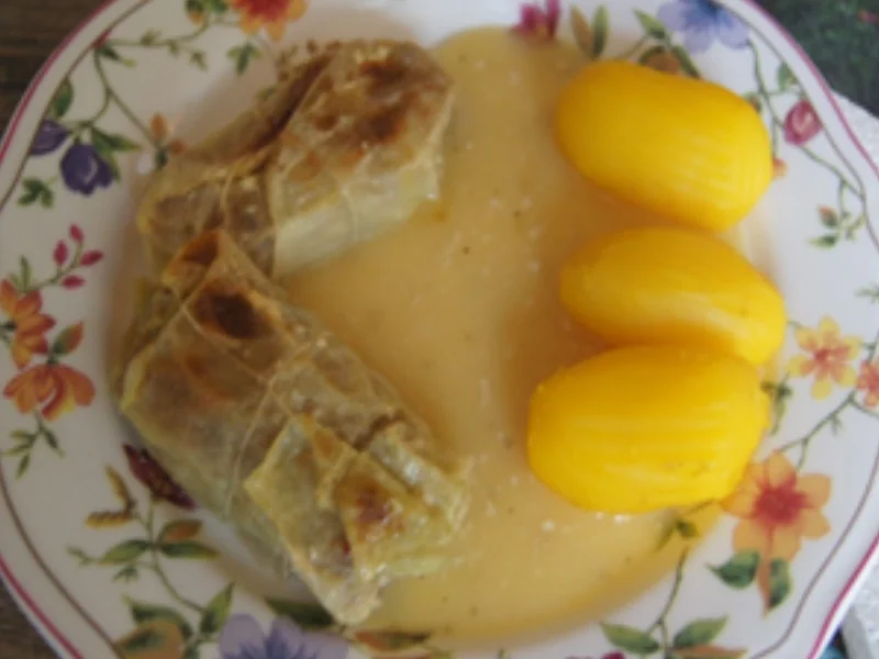 Rezept: Kohlrollen mit Rahmsauce und Drillingen Bild Nr. 23 Kohlrollen mit Rahmsauce und Drillingen - Rezept - Bild Nr. 23