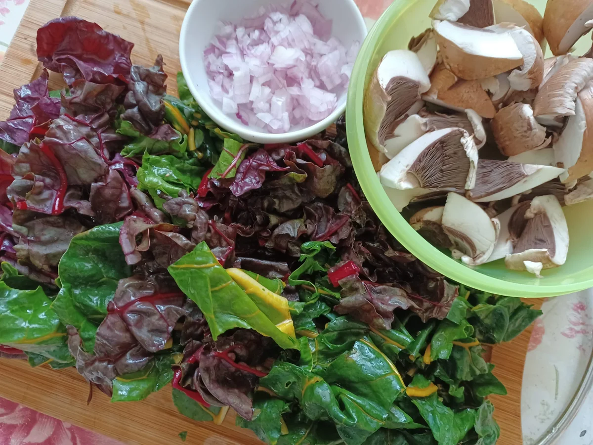 Spaghetti mit Mangold - Rezept - Bild Nr. 16766