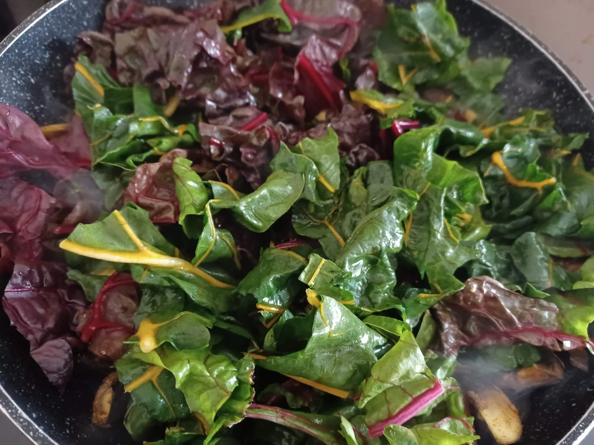 Spaghetti mit Mangold - Rezept - Bild Nr. 16770