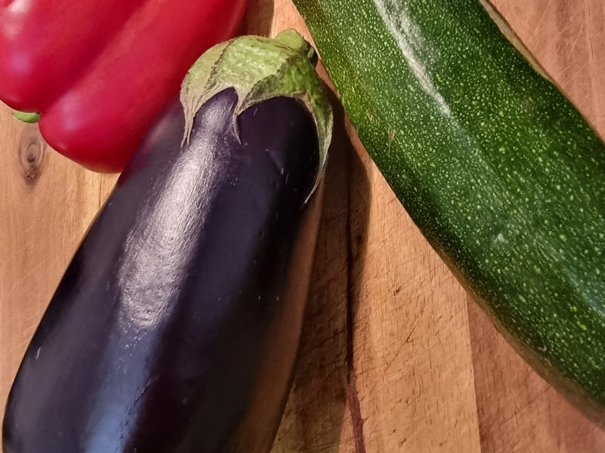 Pizza mit gegrilltem Gemüse - Rezept - Bild Nr. 16772