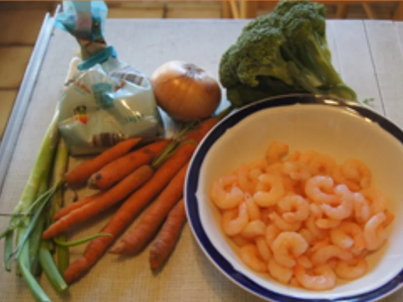 Shrimps-Wok Honkong mit Jasmin Reis - Rezept - Bild Nr. 3