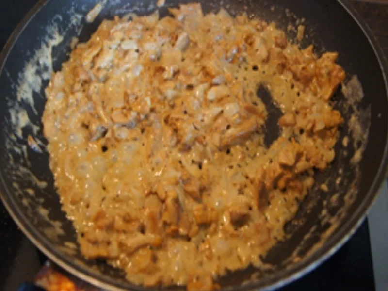 Rezept: Fischfilet mit Rahm-Pfifferlingen und Drillingen Bild Nr. 11 Fischfilet mit Rahm-Pfifferlingen und Drillingen - Rezept - Bild Nr. 11