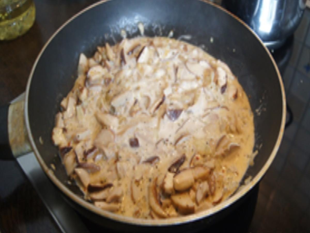 Steinpilz Ei Pfanne mit Kartoffelstampf - schnell &amp; einfach - von MausVoh