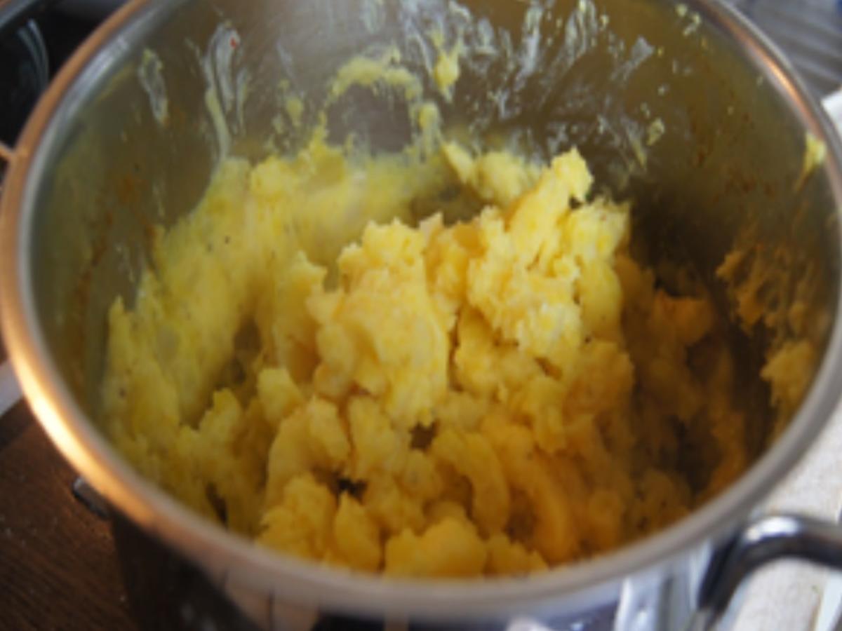 Steinpilz Ei Pfanne mit Kartoffelstampf - schnell &amp; einfach - von MausVoh