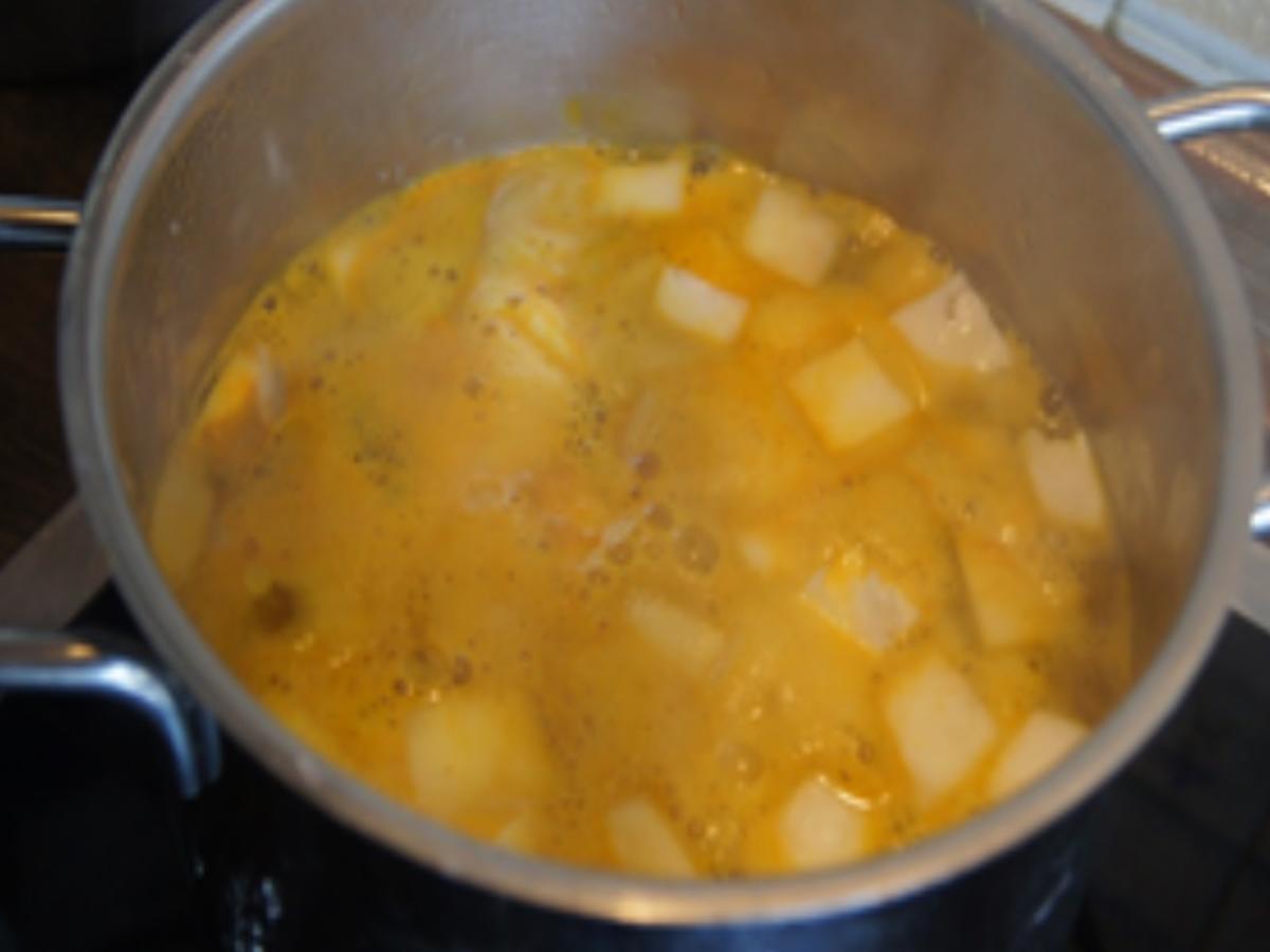 Würzige Buletten mit Mozzarella-Füllung, Buschbohnen und Kartoffelstampf - Rezept - Bild Nr. 13