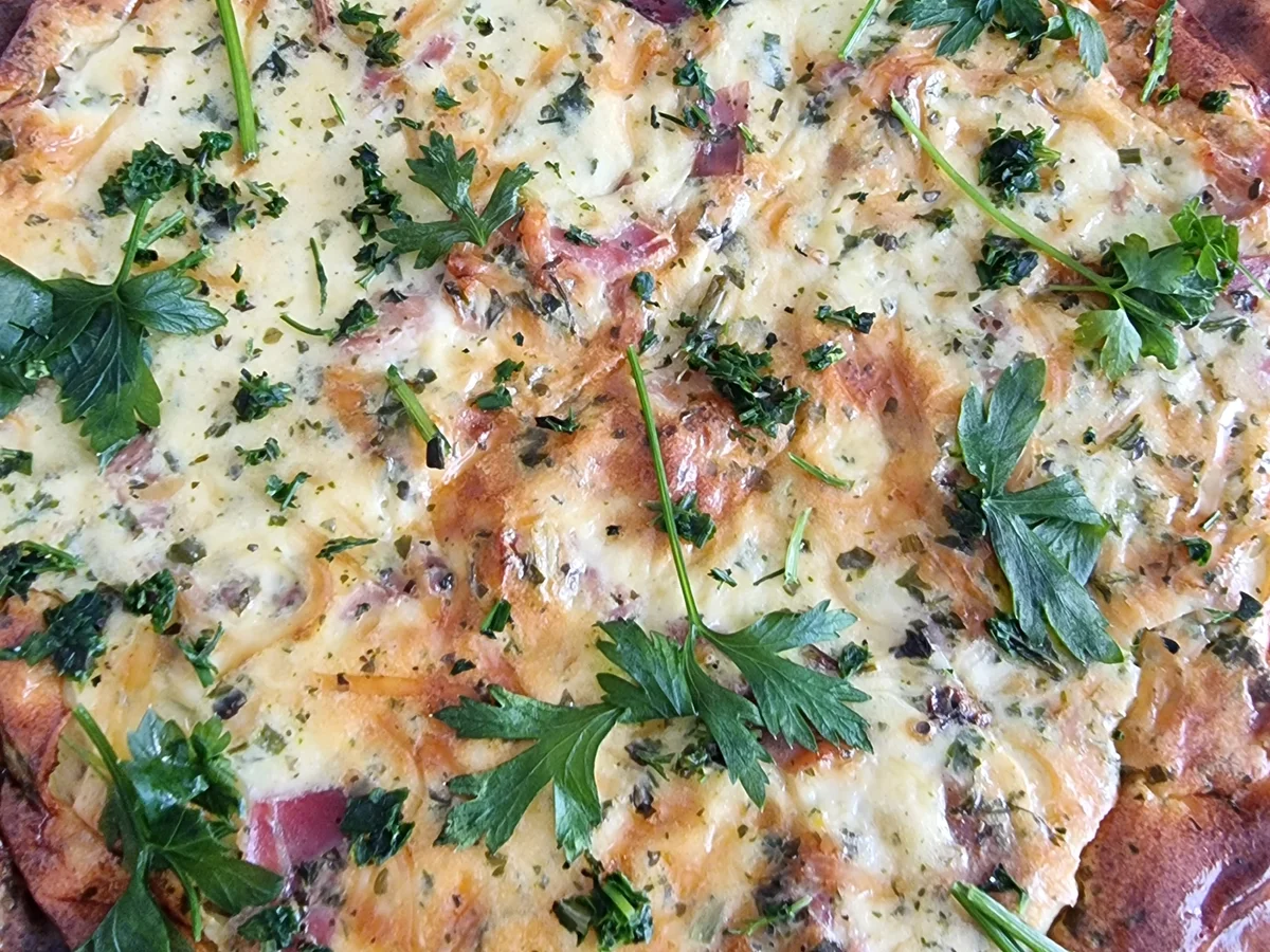 Kräuter-Schinken-Quiche - Rezept - Bild Nr. 16795