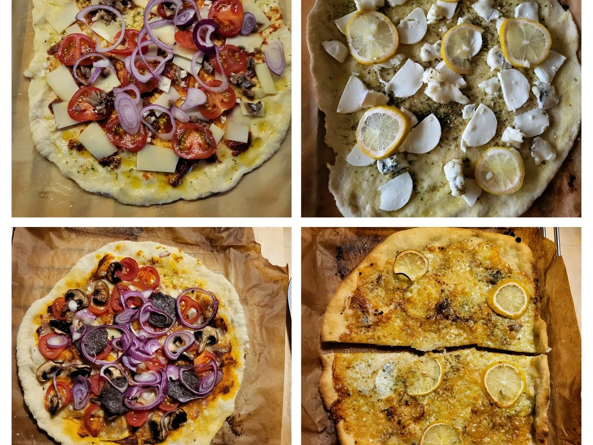 Rezept: Pizza Bianca mit Zitrone Bild Nr. 16786 Pizza Bianca mit Zitrone - Rezept - Bild Nr. 16786