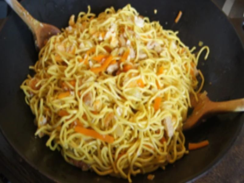 Chinesische Bratnudeln mit Ei - Rezept - Bild Nr. 2