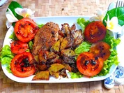 Zartes Austernsauce-Medaillon mit Bratkartoffeln - Rezept - Bild Nr. 16789