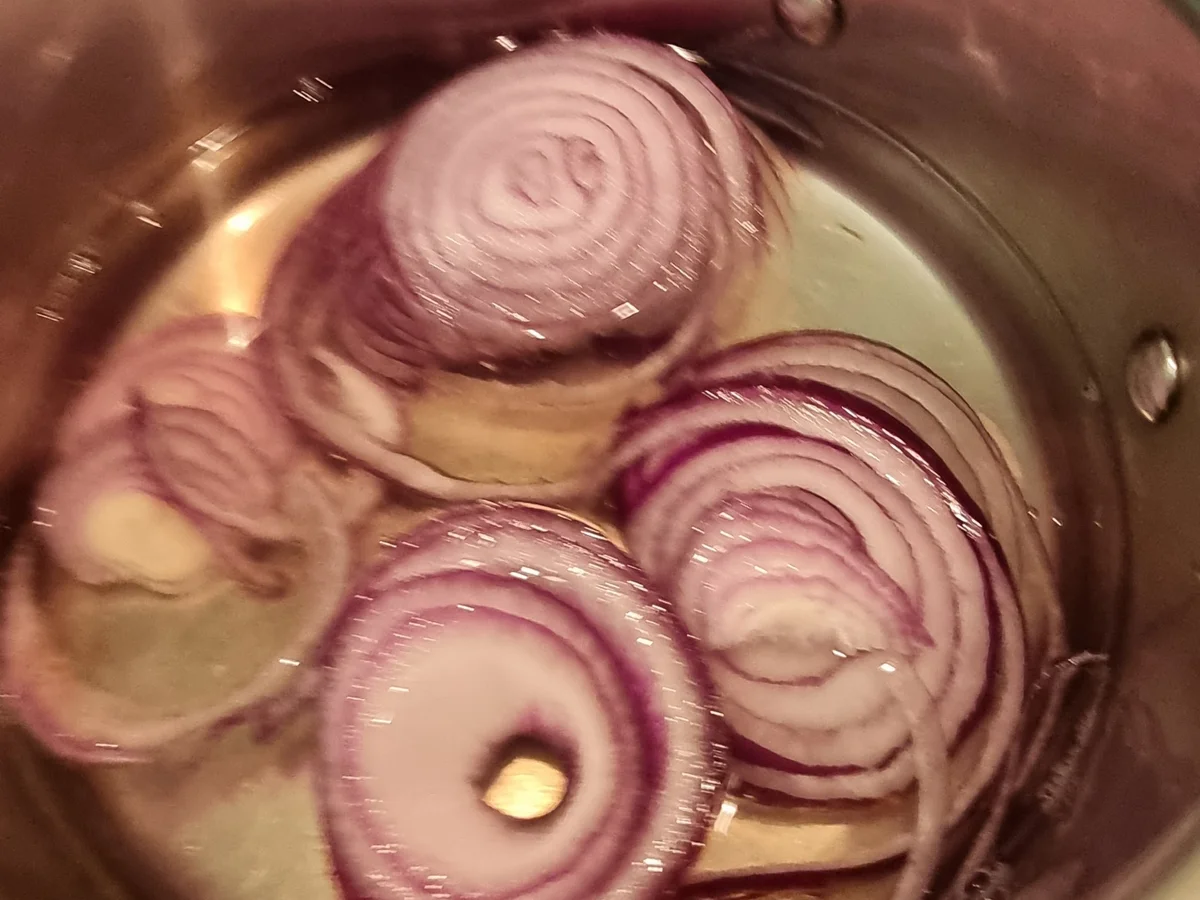 Flammkuchen mit Lachs und Zwiebeln - Rezept - Bild Nr. 16793