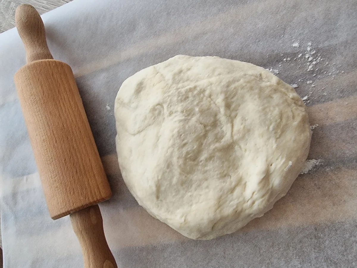 Flammkuchen mit Lachs und Zwiebeln - Rezept - Bild Nr. 16797