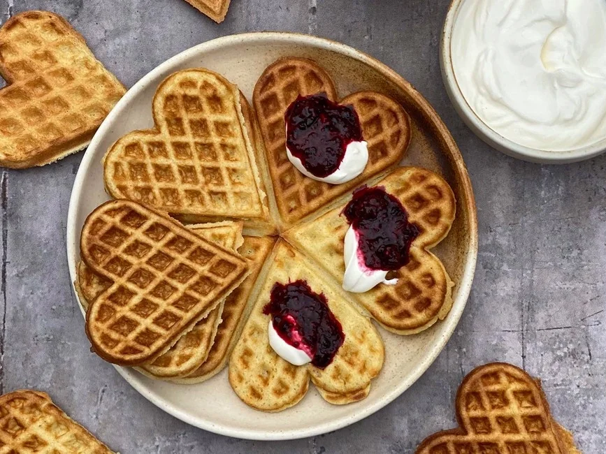 Rezept: Waffeln (Grundrezept) Bild Nr. 16809 Waffeln (Grundrezept) - Rezept - Bild Nr. 16809