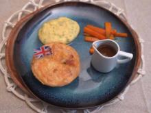 Englischer Pie und Honig-Salz Karotten mit Kartoffelbrei - Rezept - Bild Nr. 2