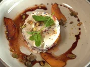 Rezept: Burrata mit Tomate, Pfirsich und Granatapfel Bild Nr. 16809 Burrata mit Tomate, Pfirsich und Granatapfel - Rezept - Bild Nr. 16809