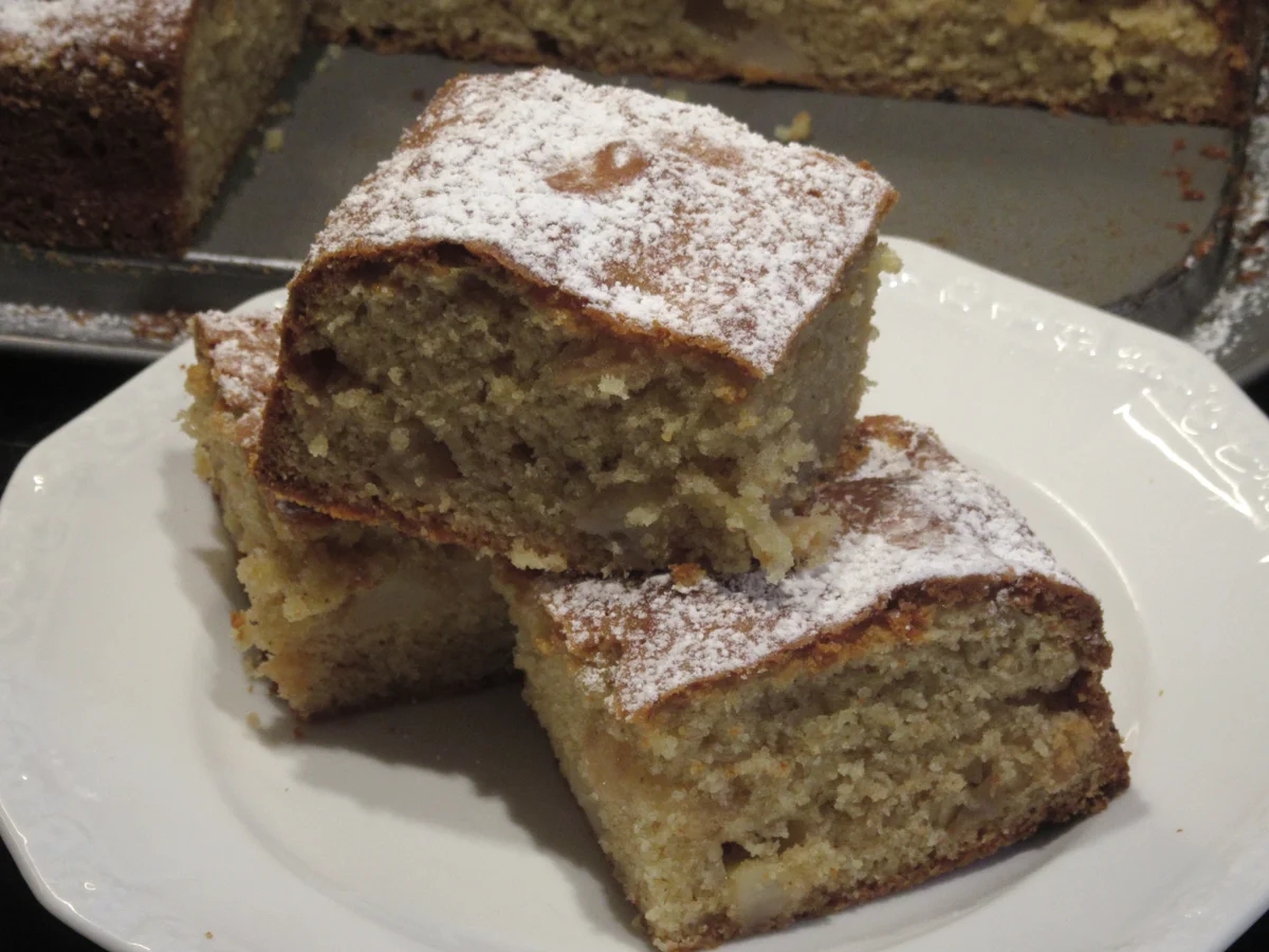 Backen: Apple-Blondies - Rezept - Bild Nr. 16809