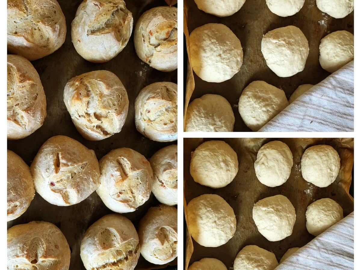 Kartoffel-Speck Brötchen mit Dinkel-Sauerteig - Rezept - Bild Nr. 6