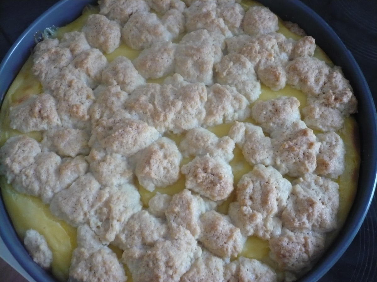 Apfelkuchen mit Vanillepudding - Rezept - Bild Nr. 16827