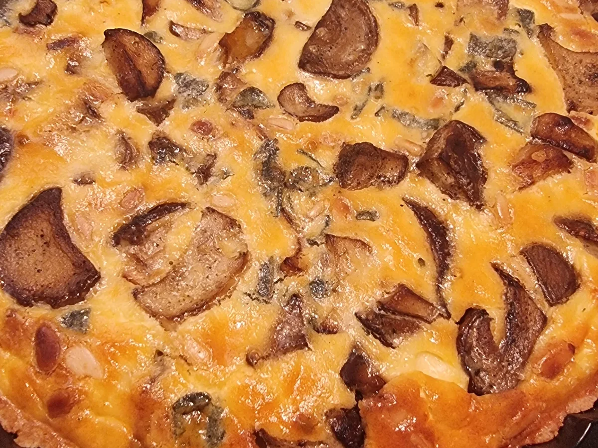 Steinpilz-Quiche - Rezept - Bild Nr. 16840