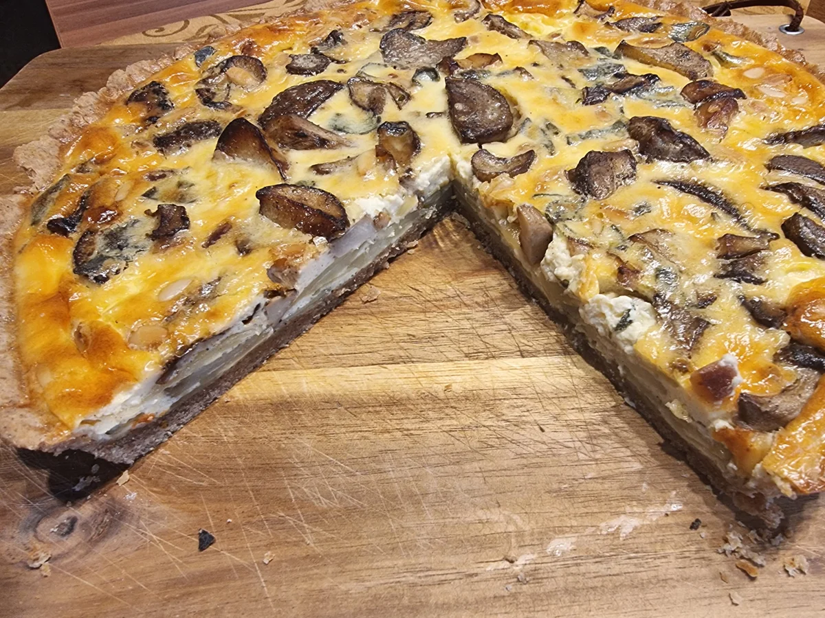 Steinpilz-Quiche - Rezept - Bild Nr. 16841