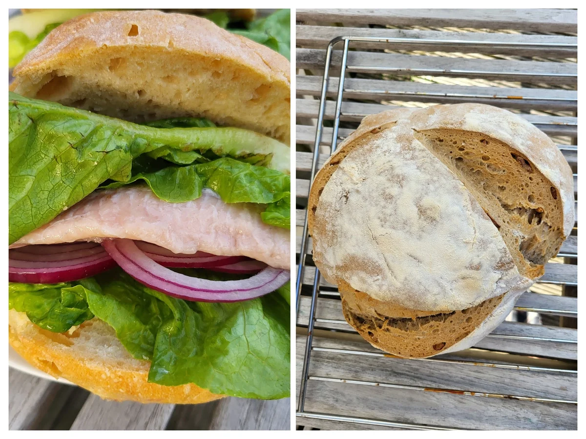 Sandwich-Nuss Brötchen - Rezept - Bild Nr. 16824