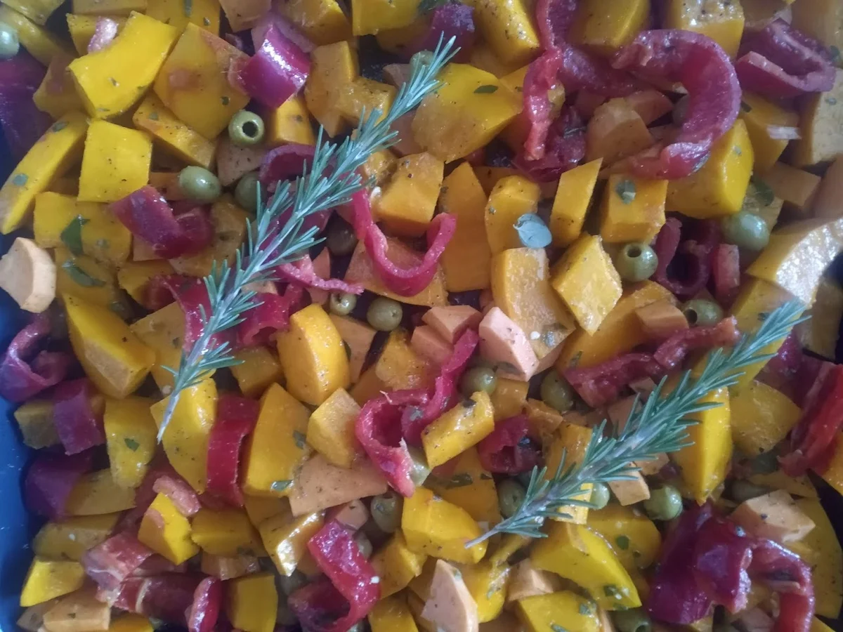 Ofengemüse Kürbis-Deja-vue-Fernweh-Style - Rezept - Bild Nr. 16824