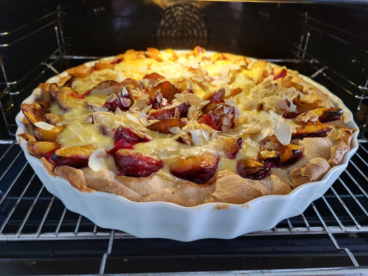 Rezept: Zwetschgenkuchen mit Sauerteigboden Bild Nr. 2 Zwetschgenkuchen mit Sauerteigboden - Rezept - Bild Nr. 2