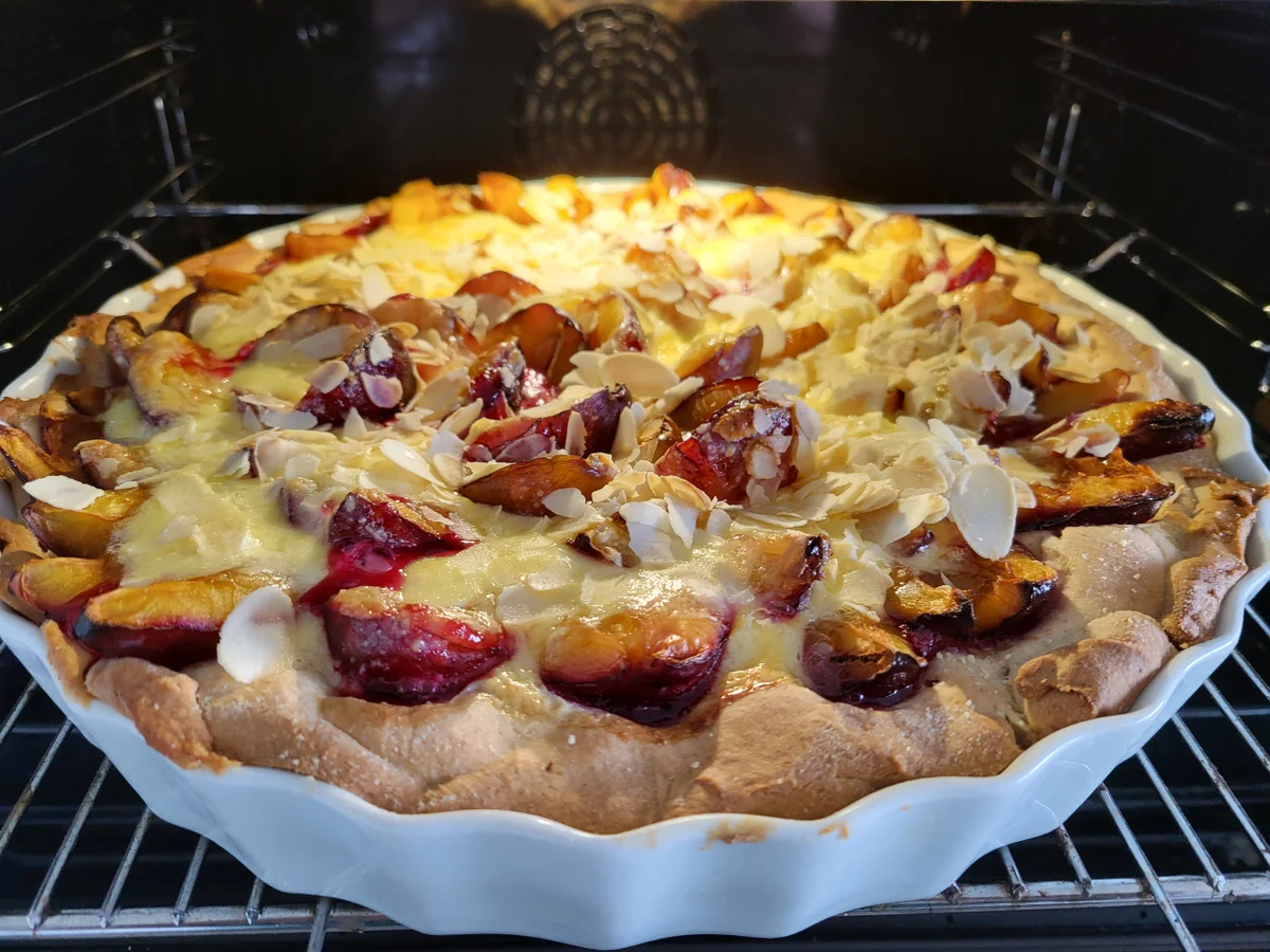 Rezept: Zwetschgenkuchen mit Sauerteigboden Bild Nr. 3 Zwetschgenkuchen mit Sauerteigboden - Rezept - Bild Nr. 3