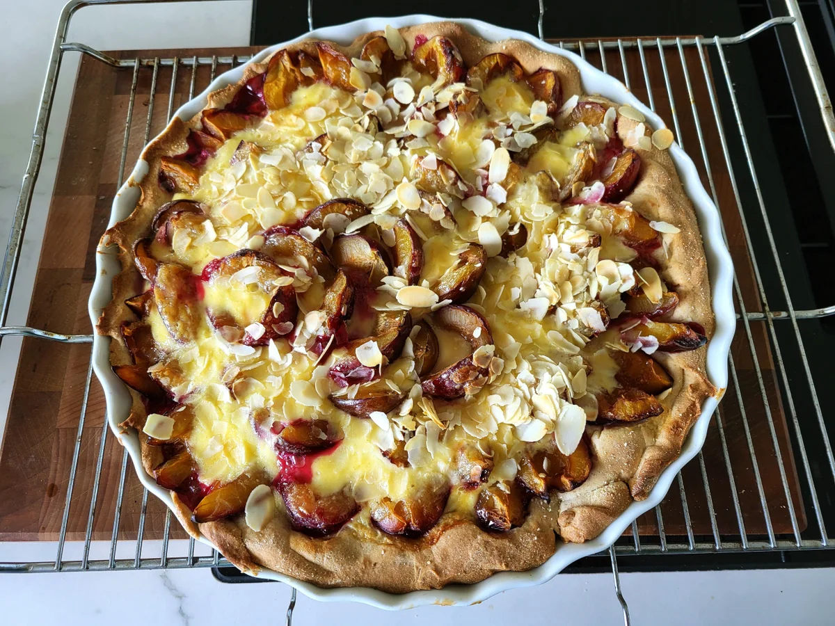 Rezept: Zwetschgenkuchen mit Sauerteigboden Bild Nr. 4 Zwetschgenkuchen mit Sauerteigboden - Rezept - Bild Nr. 4