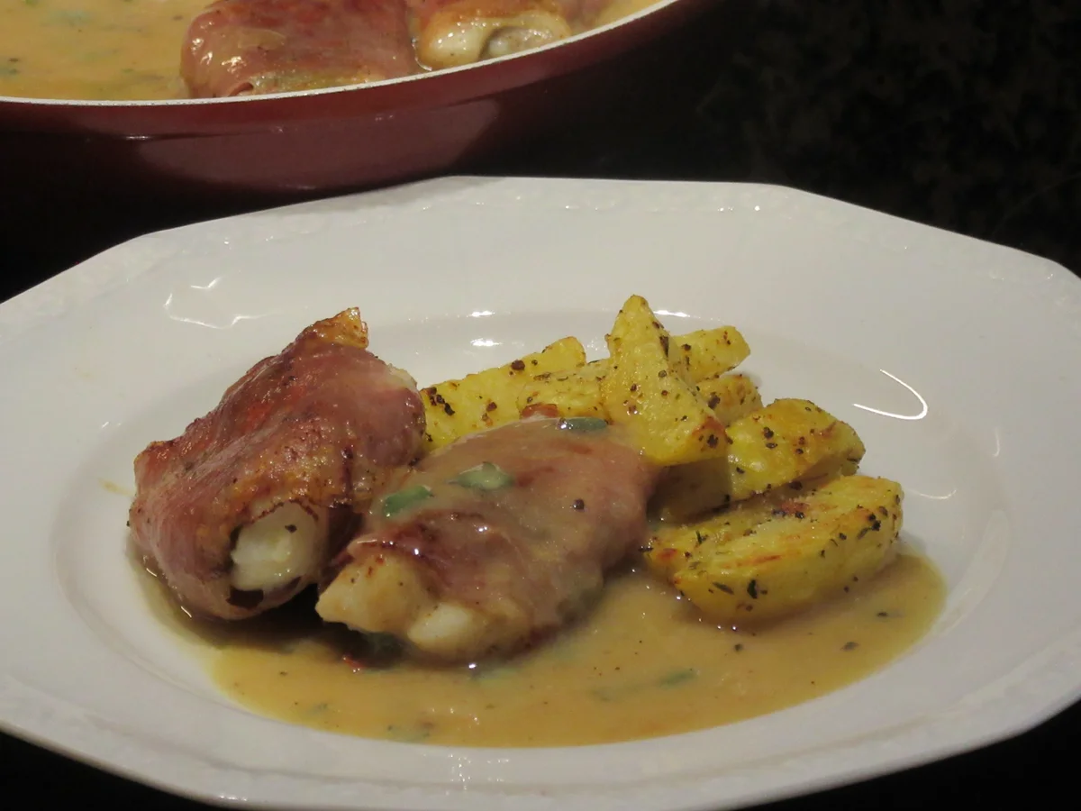 Fisch: Seeteufel-Saltimbocca - Rezept - Bild Nr. 16822