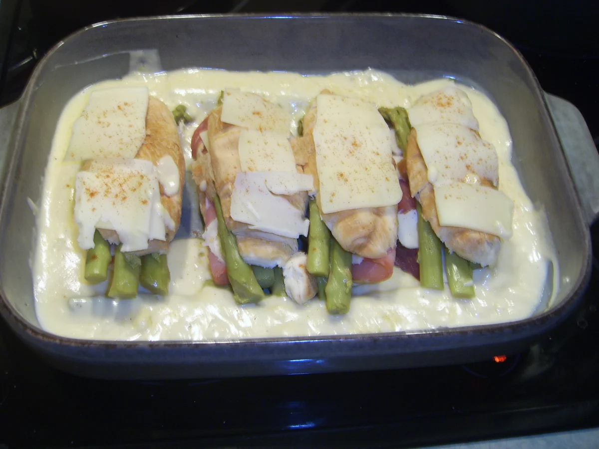 Gefüllte Croissant mit Schinken, Spargel und Käse - Rezept - Bild Nr. 8