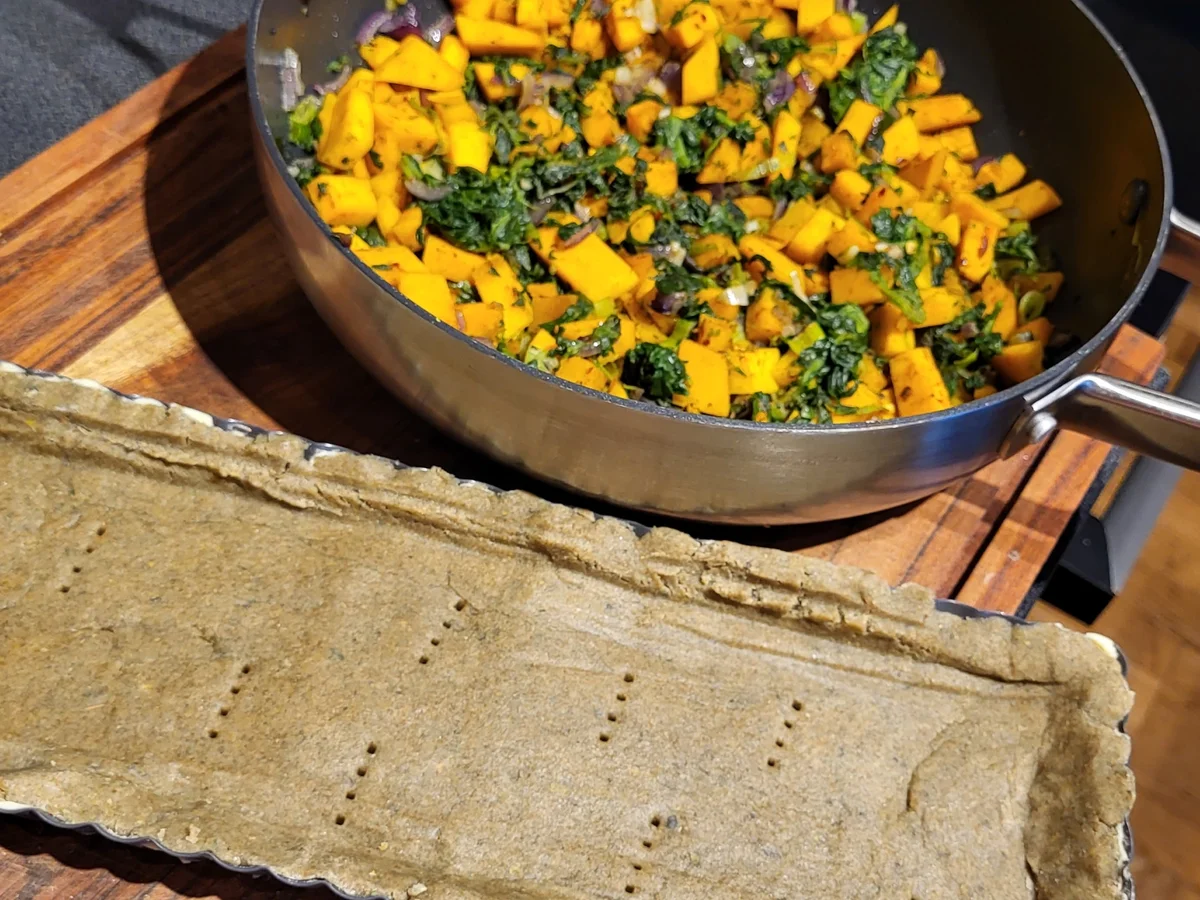 BiNe` S KÜRBIS SPINAT TARTE - Rezept - Bild Nr. 2