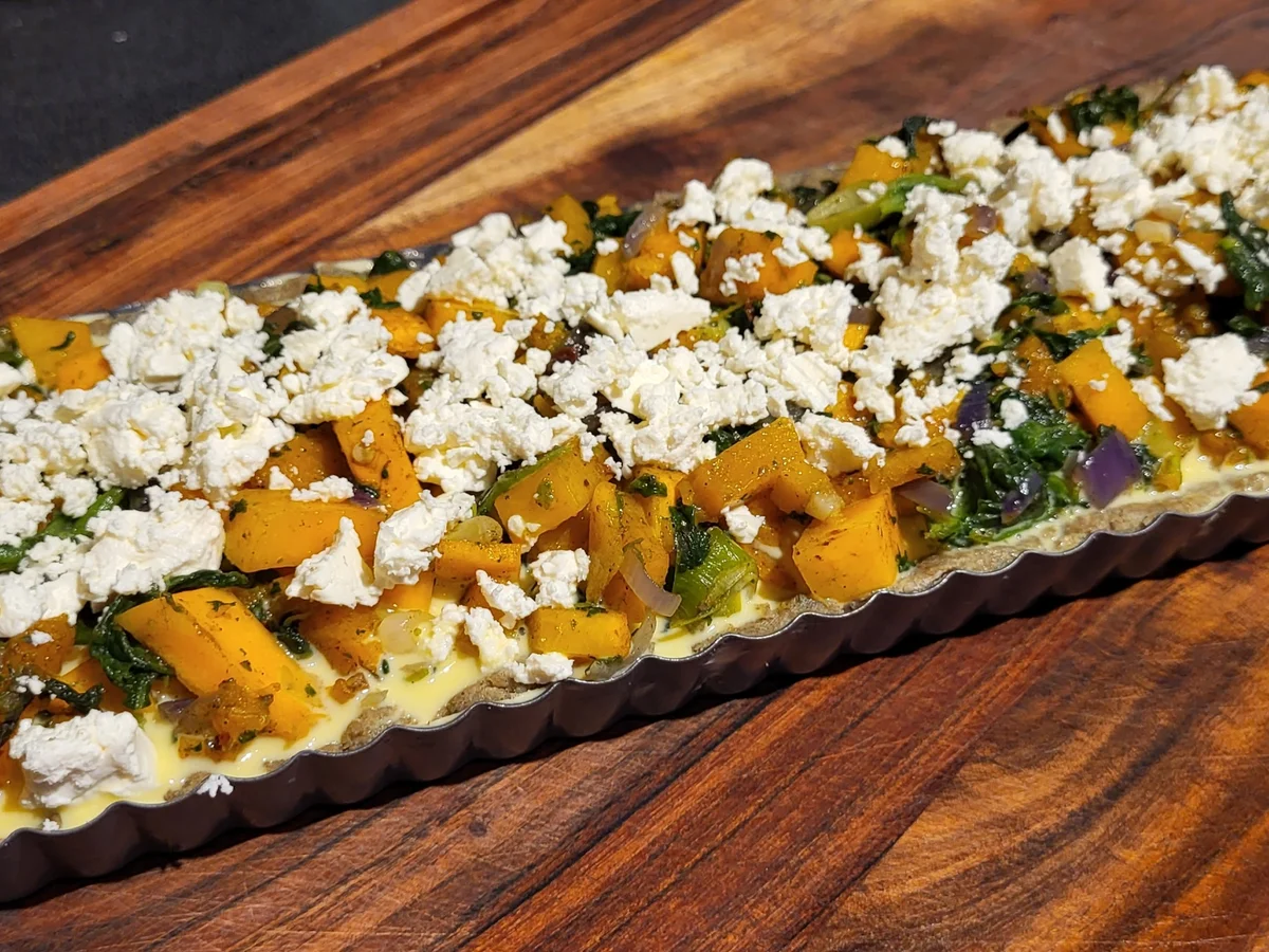 BiNe` S KÜRBIS SPINAT TARTE - Rezept - Bild Nr. 4