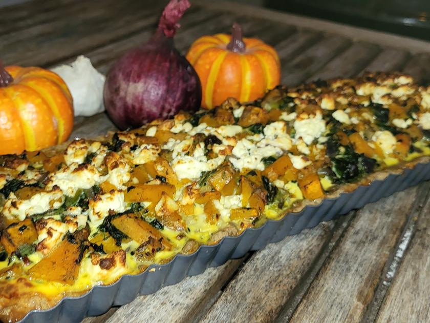 BiNe` S KÜRBIS SPINAT TARTE - einfach - von Bine13100