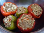 Paprikaschoten gefüllt - Rezept - Bild Nr. 16822