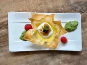 Strudelkörbchen mit Lemon Curd und süßem Pesto (Kim Fisher) - Rezept - Bild Nr. 2