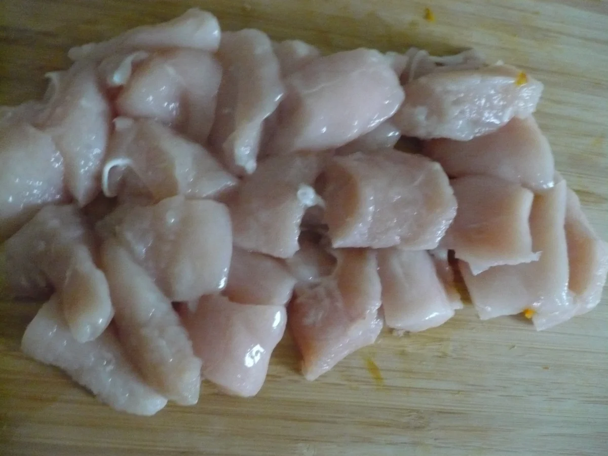 Rezept: Kürbis - Hähnchen - Pfanne Bild Nr. 16823 Kürbis - Hähnchen - Pfanne - Rezept - Bild Nr. 16823