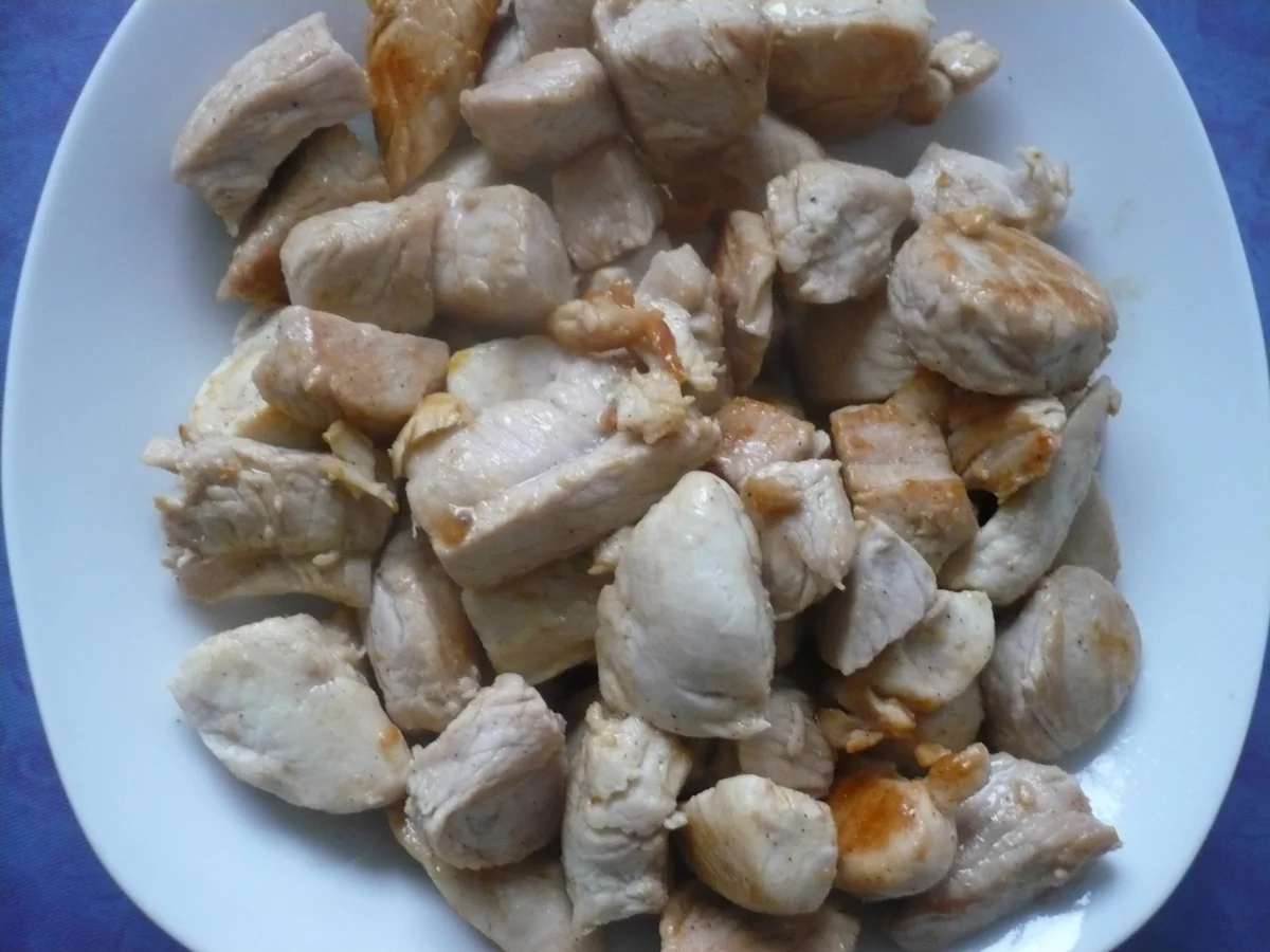 Rezept: Kürbis - Hähnchen - Pfanne Bild Nr. 16825 Kürbis - Hähnchen - Pfanne - Rezept - Bild Nr. 16825