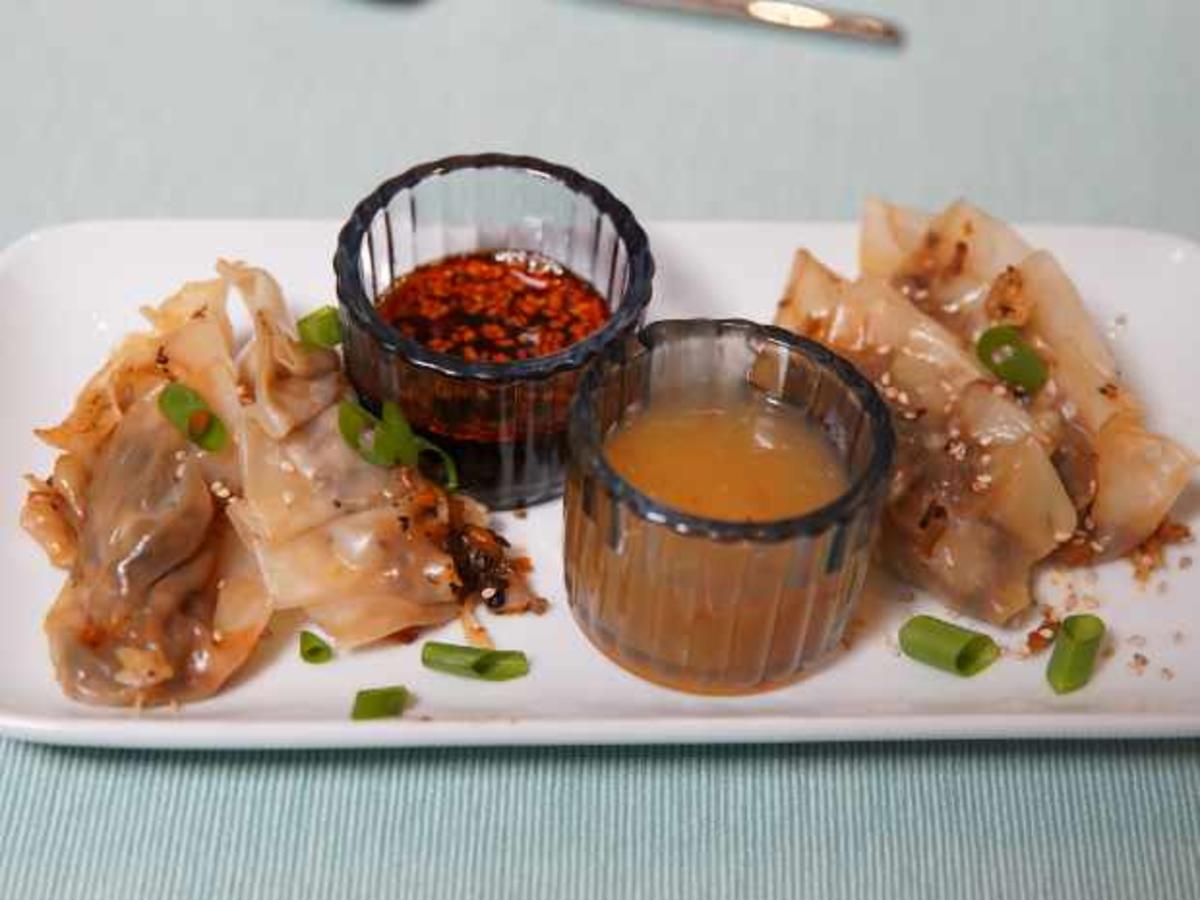 Gyoza mit zweierlei Dip - Rezept - Bild Nr. 2