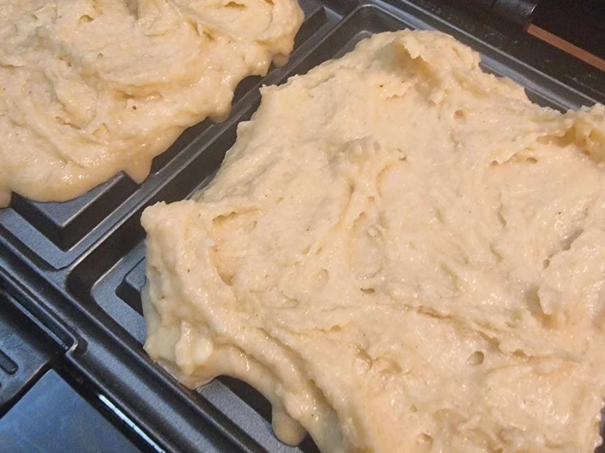 Rezept: Christstollen-Waffeln Bild Nr. 16827 Christstollen-Waffeln - Rezept - Bild Nr. 16827