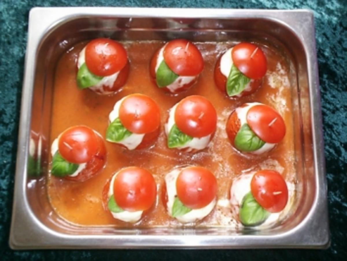 Gefüllte Tomaten mit Feta-Käse