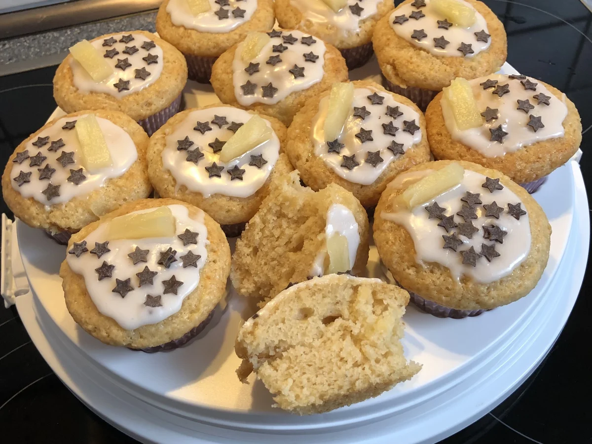 Ananas-Kokos-Muffins - Rezept - Bild Nr. 4