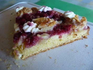 Rezept: Kuchen: Rote-Grütze-Kuchen vom Blech Bild Nr. 3 Kuchen: Rote-Grütze-Kuchen vom Blech - Rezept - Bild Nr. 3