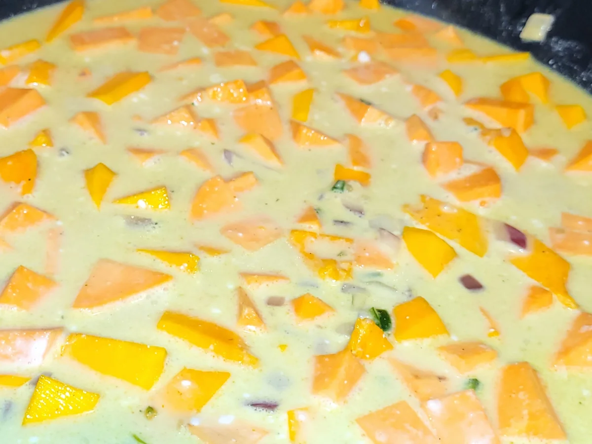 Rezept: BiNe` S KÜRBIS SÜßKARTOFFEL CURRY Bild Nr. 16835 BiNe` S KÜRBIS SÜßKARTOFFEL CURRY - Rezept - Bild Nr. 16835