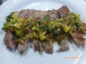 Secreto mit warmer Dattelvinaigrette - Rezept - Bild Nr. 16831