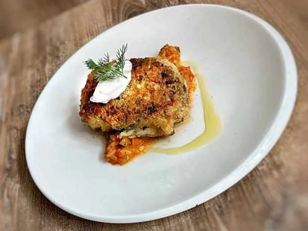 Rezept: Kabeljau mit Knusperkruste und Risoni (Guido Cantz) Bild Nr. 16831 Kabeljau mit Knusperkruste und Risoni (Guido Cantz) - Rezept - Bild Nr. 16831