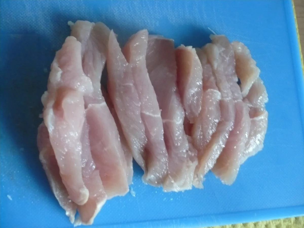 Spaghettikürbis mit Geschnetzeltem - Rezept - Bild Nr. 16832